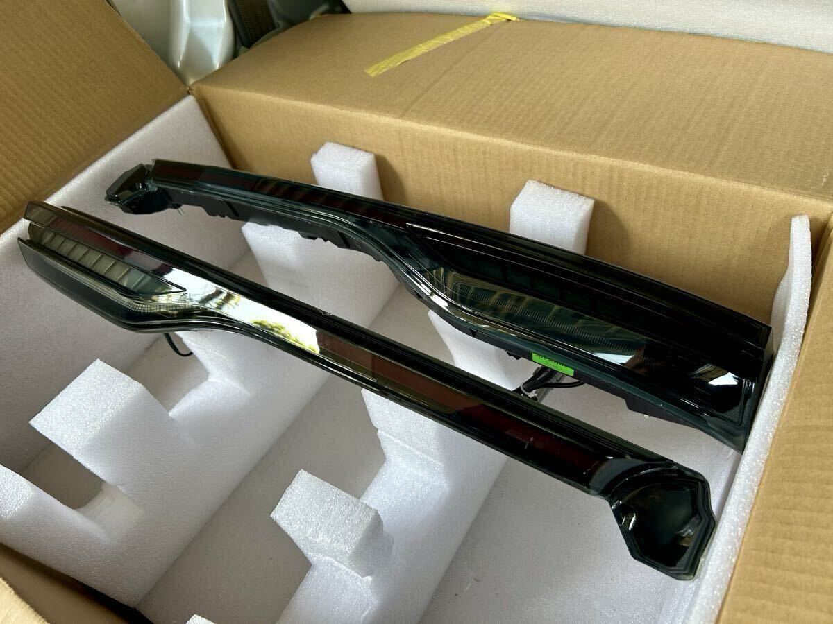 【未使用★スモーク】トヨタ ハリアー 80系 ファイバー ファイバーLEDテールランプ シーケンシャル ドレスアップ カスタム ウィンカー_2