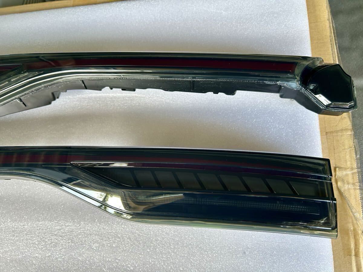 【未使用★スモーク】トヨタ ハリアー 80系 ファイバー ファイバーLEDテールランプ シーケンシャル ドレスアップ カスタム ウィンカー_3