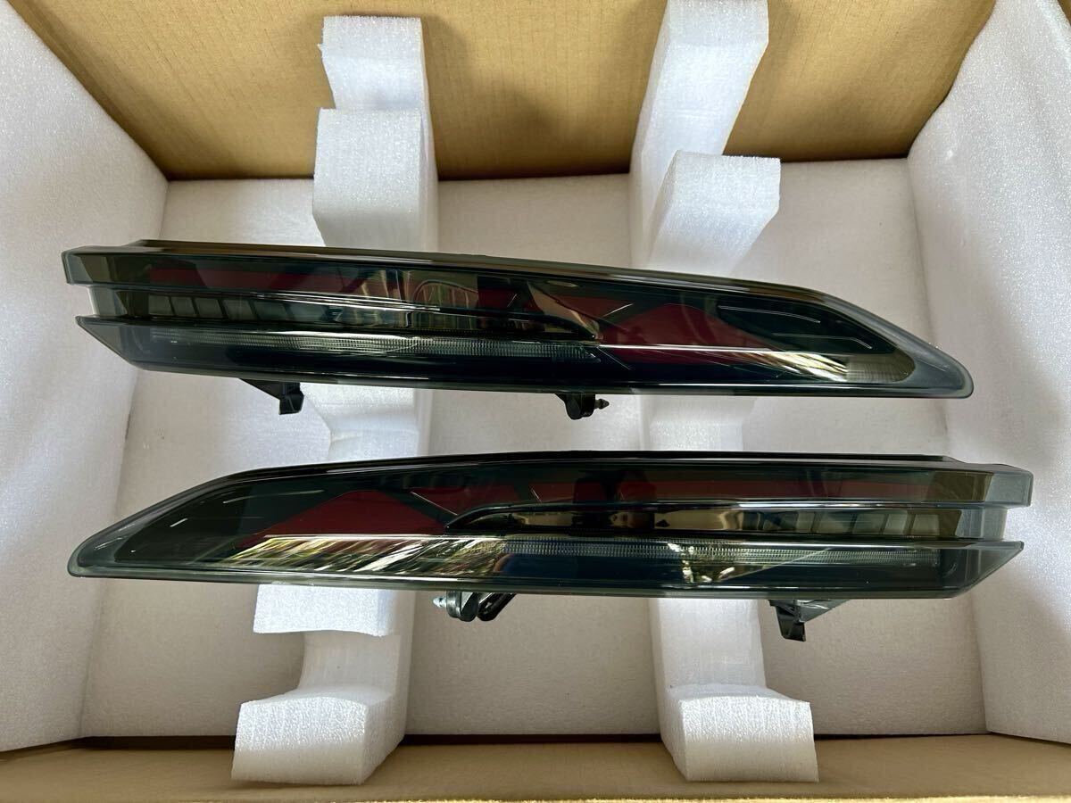 【未使用★スモーク】トヨタ ハリアー 80系 ファイバー ファイバーLEDテールランプ シーケンシャル ドレスアップ カスタム ウィンカー_5
