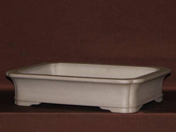 (玉芳庵)名匠【久田佳山⑮】烏泥隅入413㎜真柏*紅葉*山野草*蘭鉢