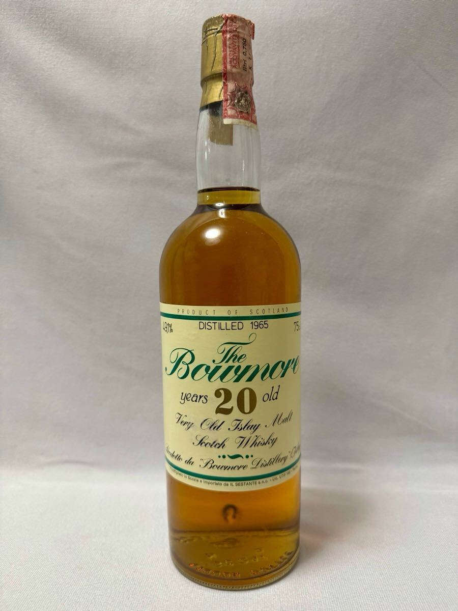 幻のボトル ボウモア 1965 20年 セスタンテ 【49.1%】 BOWMORE1965