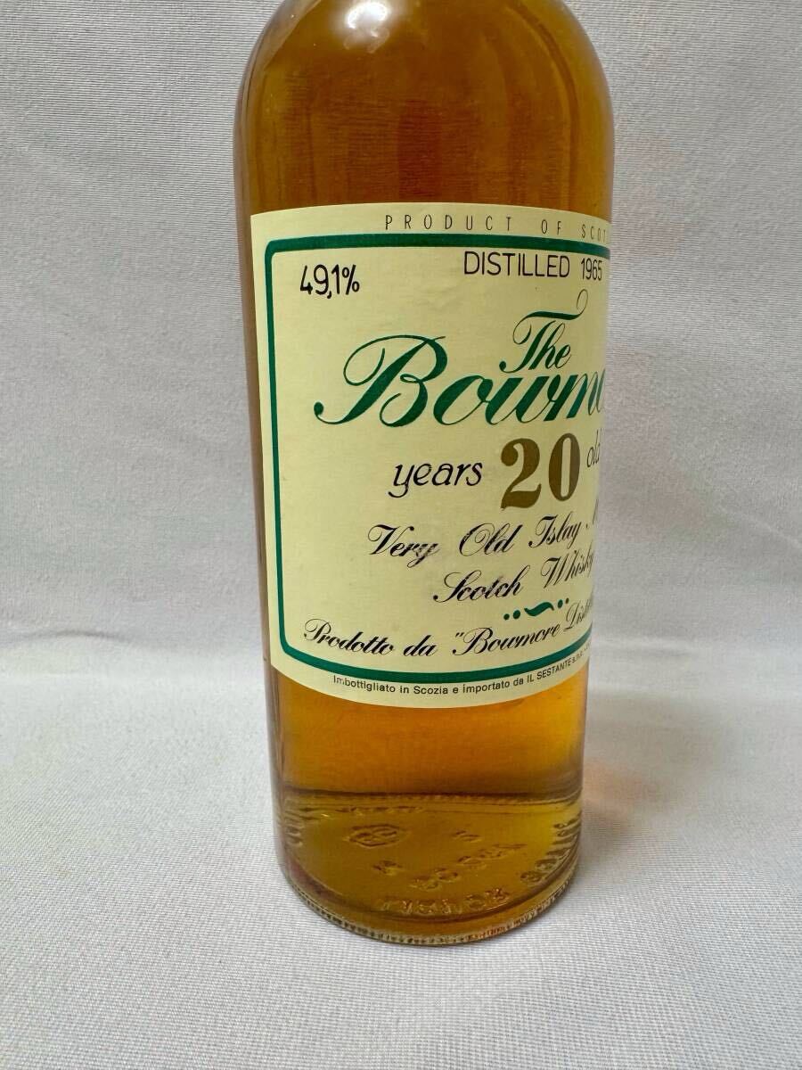 幻のボトル ボウモア 1965 20年 セスタンテ 【49.1%】 BOWMORE1965