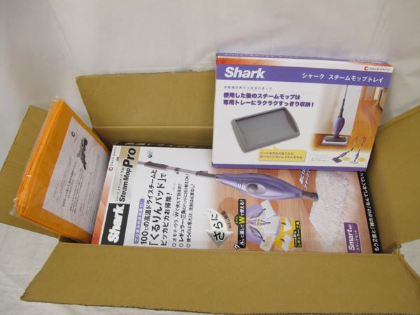 ショップジャパン シャーク スチームモッププロ 美品 S1754