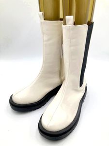 タグ付き LiBERTYDOLL リバティドール スクエアトゥ トラックソール ミドル サイドゴア