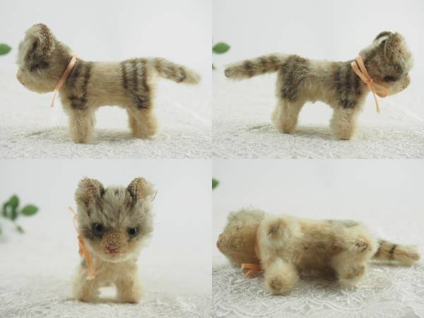 ☆シュタイフ☆Cat Tabby 7cm☆タビーキャット&frasl;猫&frasl;ネコ☆STEIFF