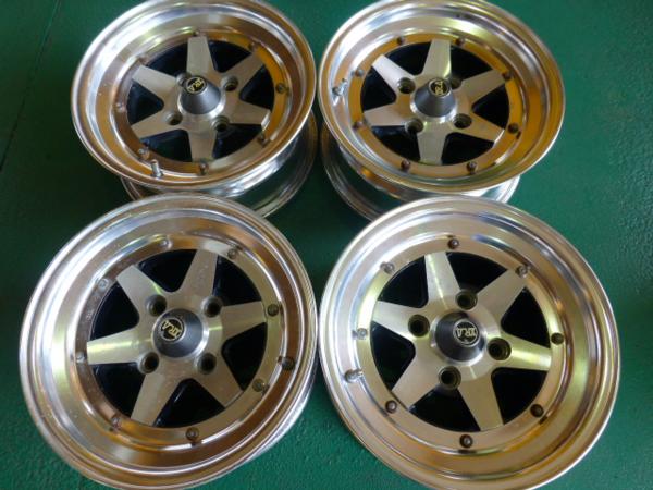 中古 旧車アルミ SSR LONGCHAMP XR-4 14x6J+12 4H114.3 4本