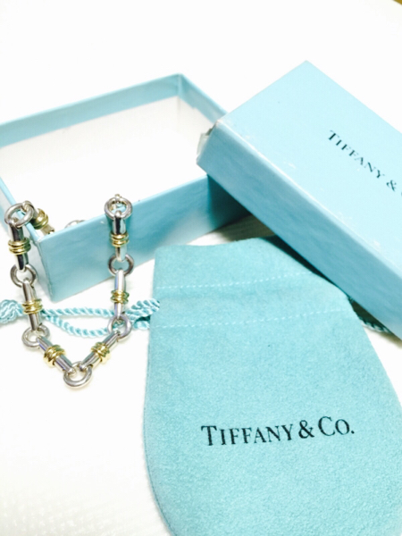 【ティファニー】SV925 K18 ブレスレット
