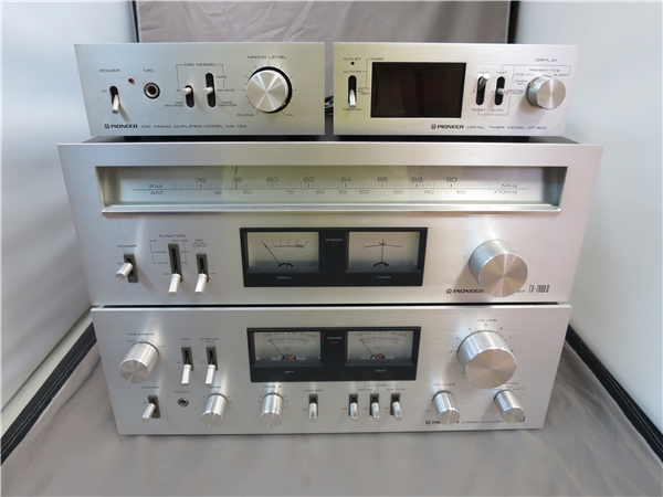 ソニーチューナー付きプリメインアンプ ○パイオニア プリメインアンプ チューナー 4点 SA-7800II他○ アンプ