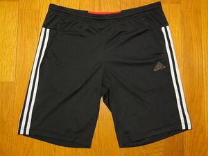 adidas アディダス　ハーフパンツ　短パン　climacool　L~XLサイズ　ブラック　ジム　ジ