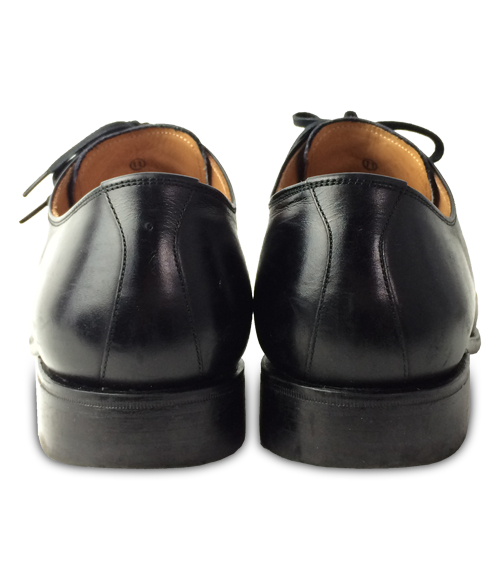 スコッチグレイン ビジネスシューズ ストレートチップ レザー 黒
