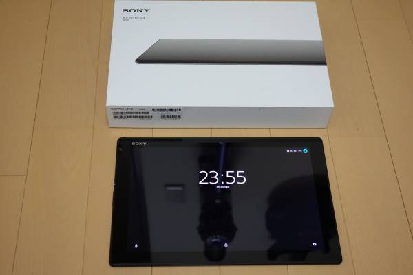 【中古】　Xperia Tablet Z4 SGP712 JP/B（黒）　32GB