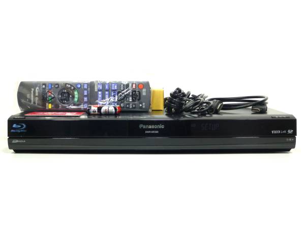 ☆美品☆整備品☆Panasonic ブルーレイ DMR-BR580☆純正リモ☆ 新品2TB換装 Panasonic BDレコ DMR-BR580 新品リモ HDMI付 R○完動品
