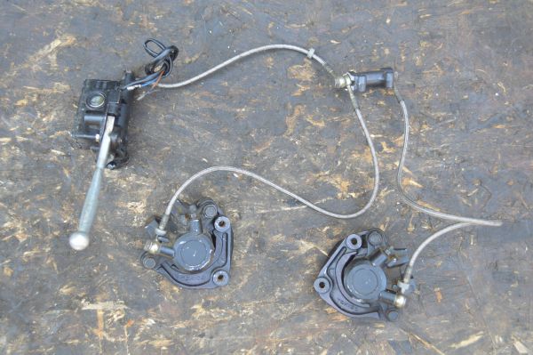 当時物 純正 Z750FX 3型 フロントブレーキASSY 2型 KZ750E A