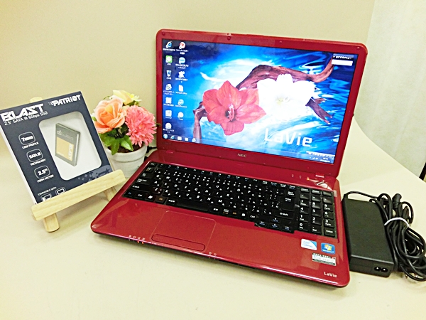 ハイスペックPC NEC LS150/B(デュアルコア/8GB/SSD 480GB)Win7