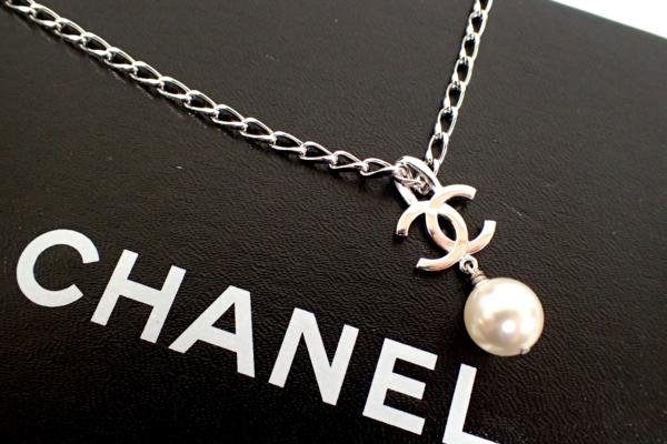 極美◇CHANEL シャネル 05A ココマーク&パールネックレス シャネル