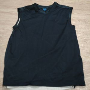 ナイキ NIKE タンクトップ ノースリーブ DRI-FIT　リバーシブル　ゲームシャツ