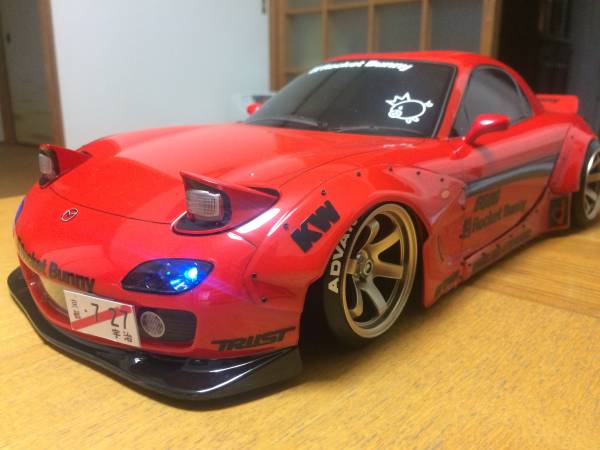 ★タミヤ　 ロケットバニー　ＦＤ３Ｓ　ＲＸ－７★ジャンク★