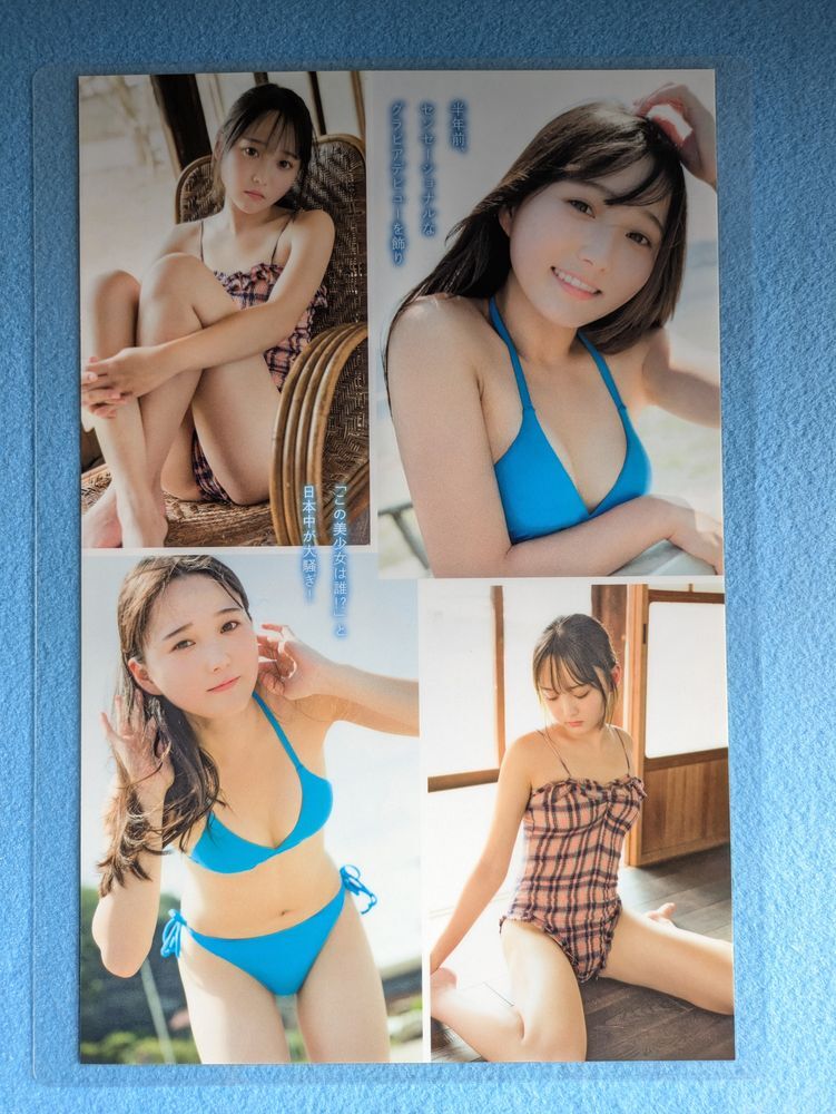 高品質】【厚手ラミネート加工】切り抜き 原本 夏井ちひろ 4ページ B5