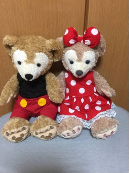 ダッフィー・シェリーメイに★ペア コスチューム 59