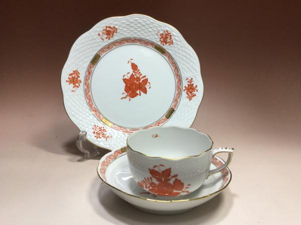 ∇花∇「ヘレンド」ヴィクトリアブーケ オーバルディッシュ ヘレンドの