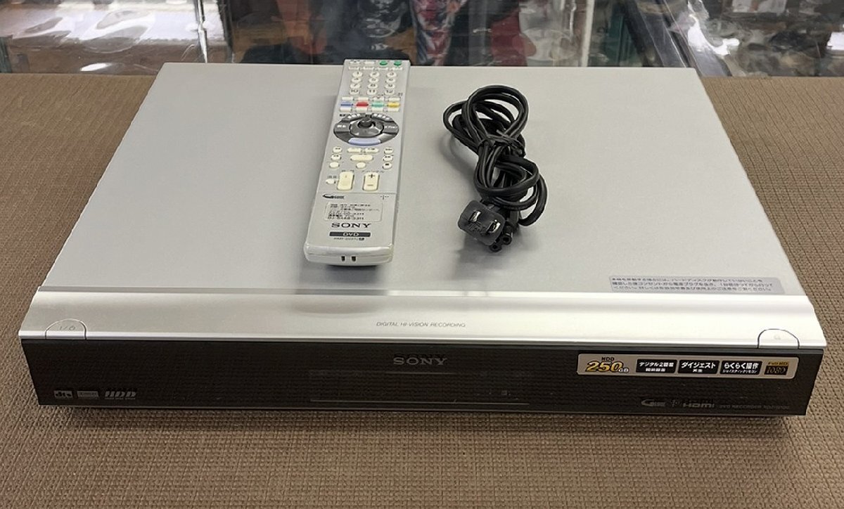 SONY スゴ録 HDD&DVDレコーダー250GB RDZ-D700 rdz d700の値段と価格推移は？｜5件の売買データからrdz d700の価値が