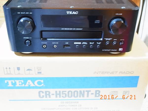 TEAC CR-H500NT CR-H 500NT 公式通販 CDレシーバー ティアック