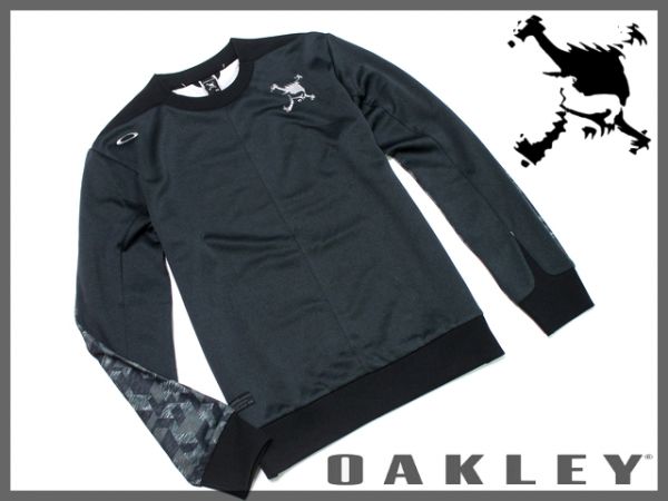 ★新品☆オークリー OAKLEY スカル ゴルフトレーナー サイズM★