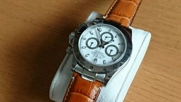 デイトナ116520対応 フラッシュフィット・レザーベルト