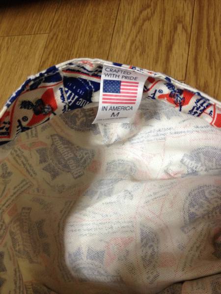 最落なしPabst Blue Ribbon ハット　キャップ cootie vans 大塚