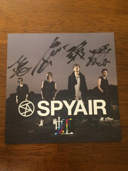 SPYAIR 直筆サイン アザージャケット レア