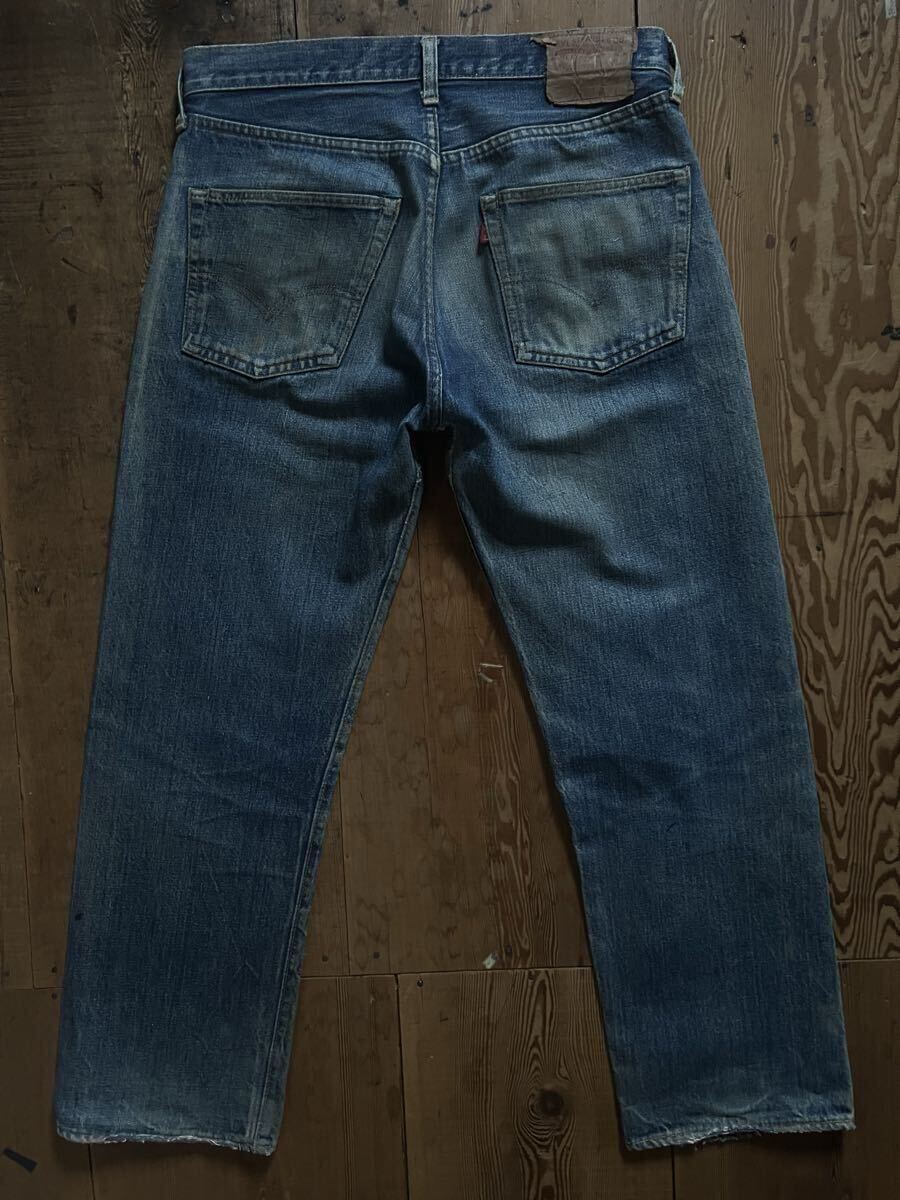 70s LEVIS 501 66前期（シングル）W32×L30（実寸84cm×71cm）ゴールデン