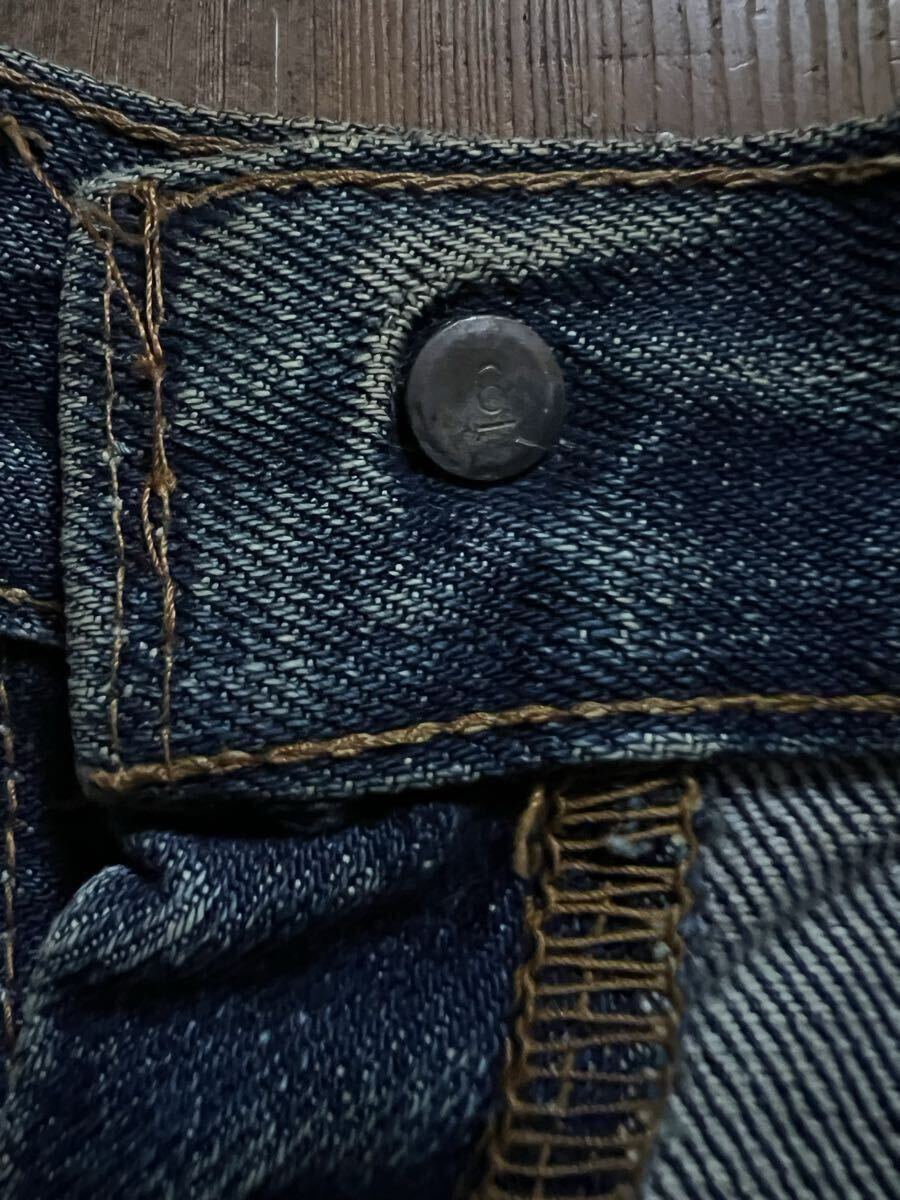 70s LEVIS 501 66前期（シングル）W32×L30（実寸84cm×71cm）ゴールデン