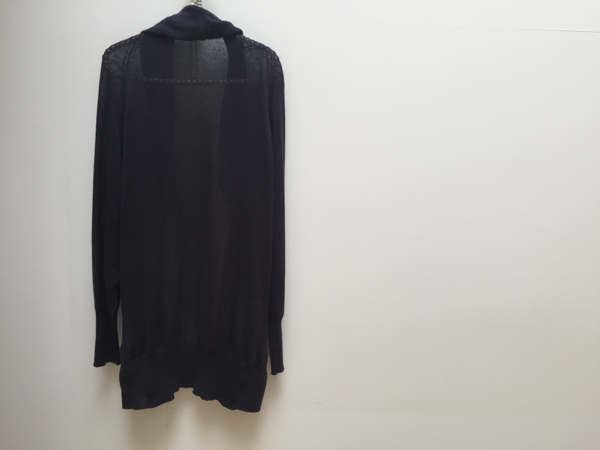 マルティニークリネン混ドレープロングカーディガンmartinique