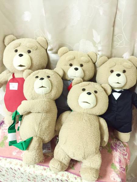 [ted]★特大ぬいぐるみ[5点]セット・リュック・未使用★