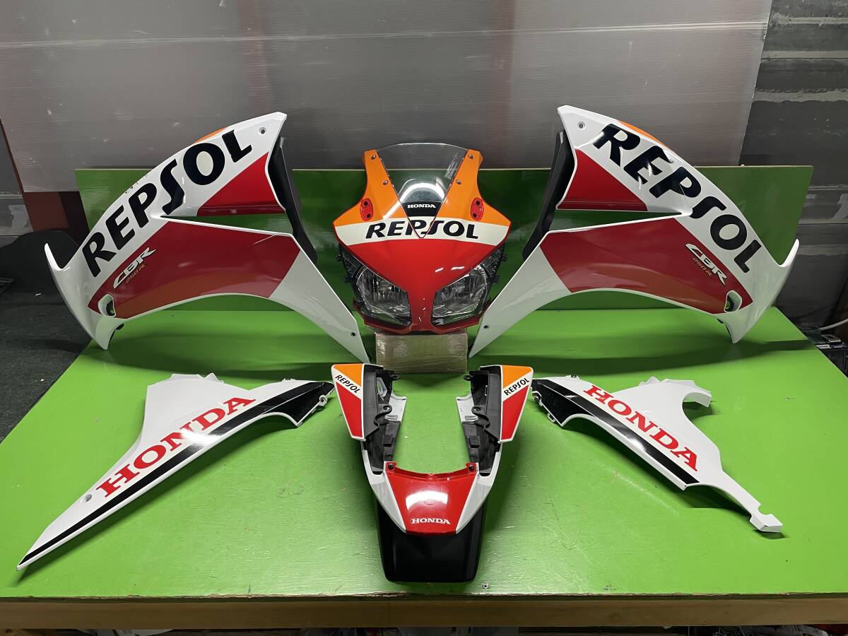 希少 美品中古☆ホンダ CBR250R MC41 レプソルカラー◇純正カウル