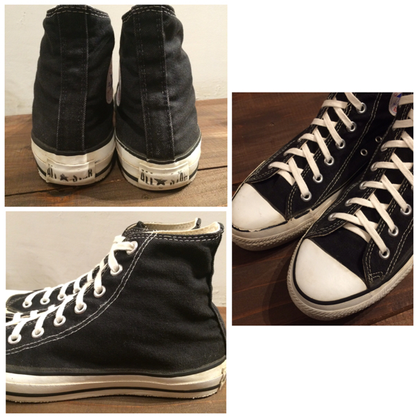 コンバース 90s USA製 オールスター HI ブラック USA アメリカ製 