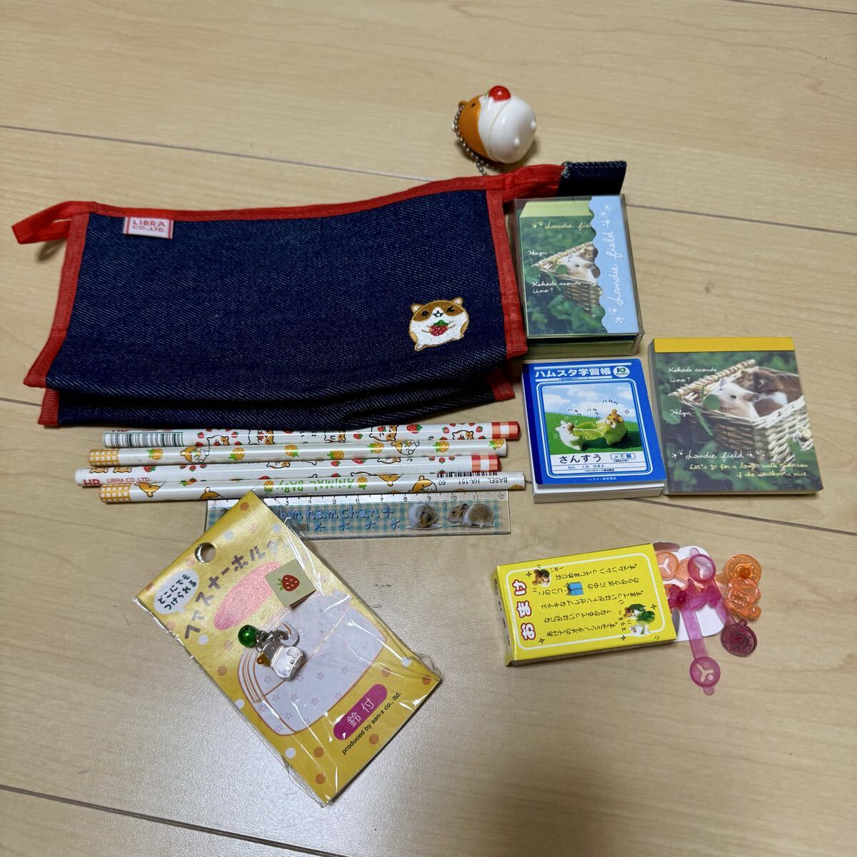 平成 レトロ まとめ売り ハムスター キャラ 実写 ねんど 文具 メモ