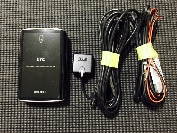 軽登録ETC 三菱電機 EP-9U812V 定形外発送