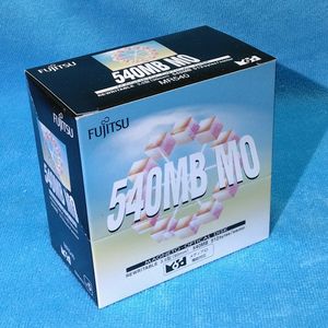 【べじ太】未使用品 FUJITSU MO 540MB 5枚パック