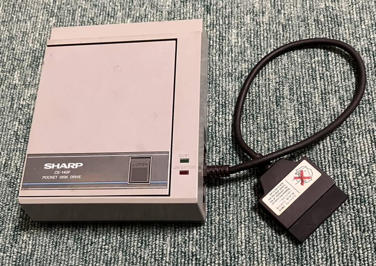 SHARP シャープ CE-140F POCKET DISK DRIVE フロッピーディスク