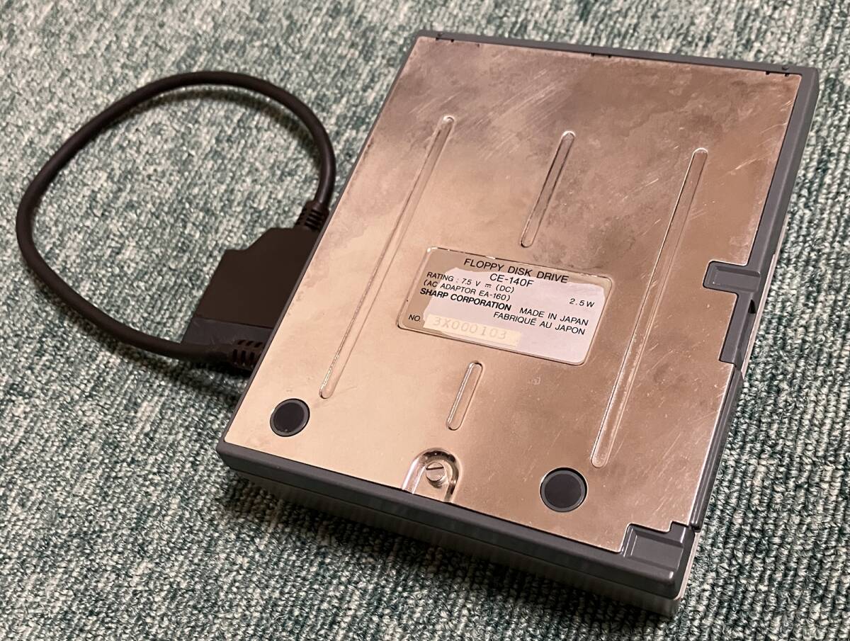 SHARP シャープ CE-140F POCKET DISK DRIVE フロッピーディスク