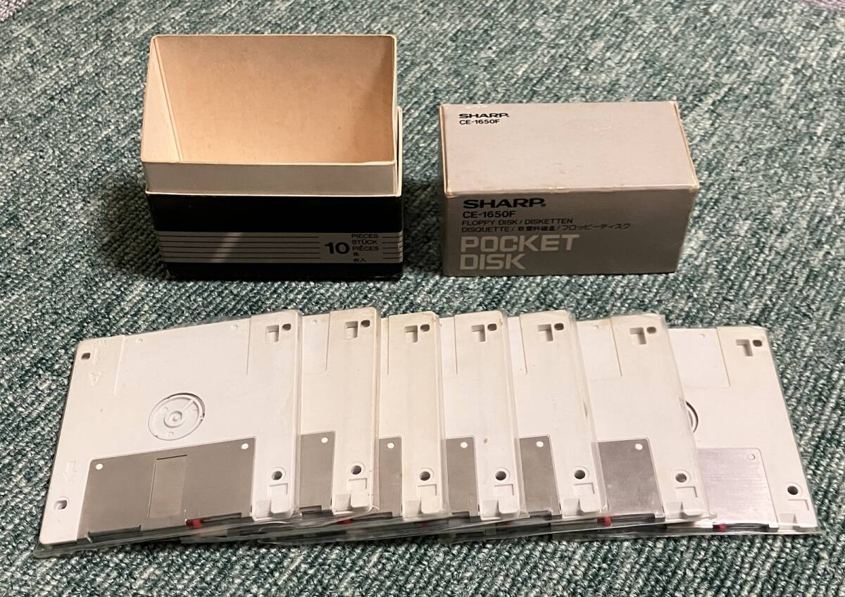 SHARP シャープ CE-140F POCKET DISK DRIVE フロッピーディスク