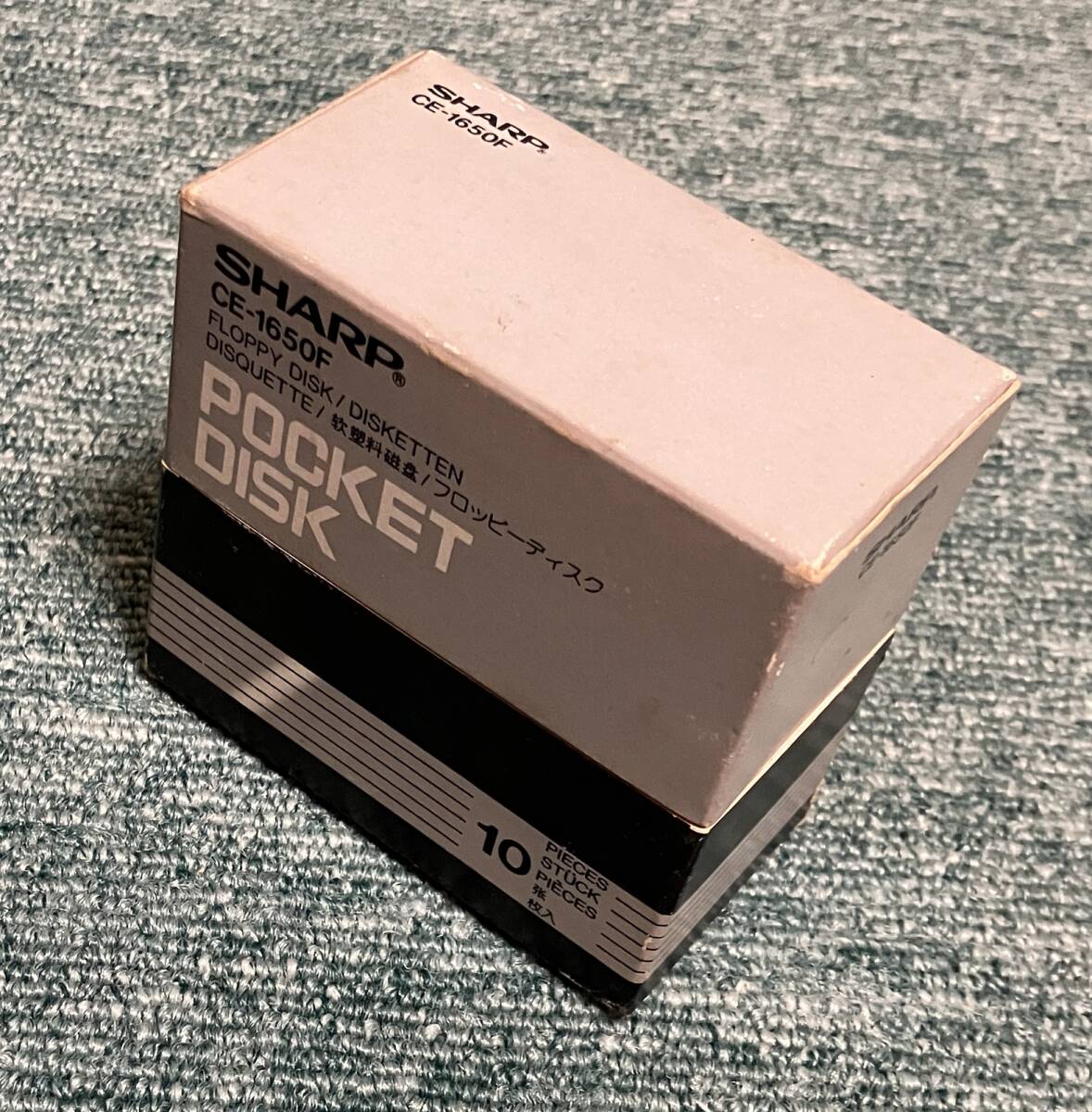 [希少品] SHARP CE-140F ポケコン用ポケットディスクドライブ シャープのポケコンで採用された2.5インチFD「ポケットディスク