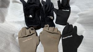 モンベル ネオプレーンフィッシンググローブ THE NORTH FACE 手袋 まとめて 送料込み