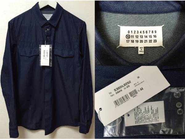 マルタン マルジェラ デニム ウエスタンシャツ サンローラン登坂