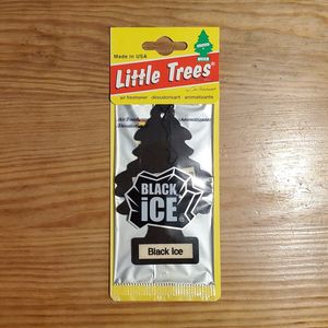 リトルツリー エアフレッシュナー 芳香剤 USDM Little Trees 旧カード BLACK iCE ブラッ