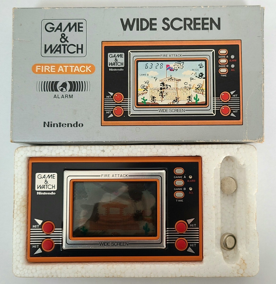 動作するけど液晶漏れ ジャンク Nintendo 任天堂 ゲームウォッチ