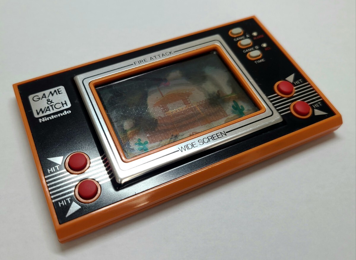 動作するけど液晶漏れ ジャンク Nintendo 任天堂 ゲームウォッチ