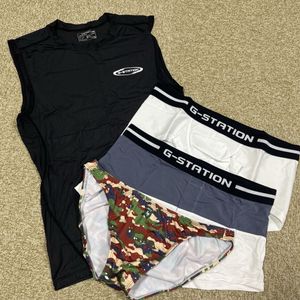 【送料無料】G-Station/ジーステーション アンダーウェア他4点セットL3