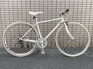 フジ バラッド FUJI Ballad サイズ43cm 外装8段 シマノClaris クロモリフレーム キャリパ